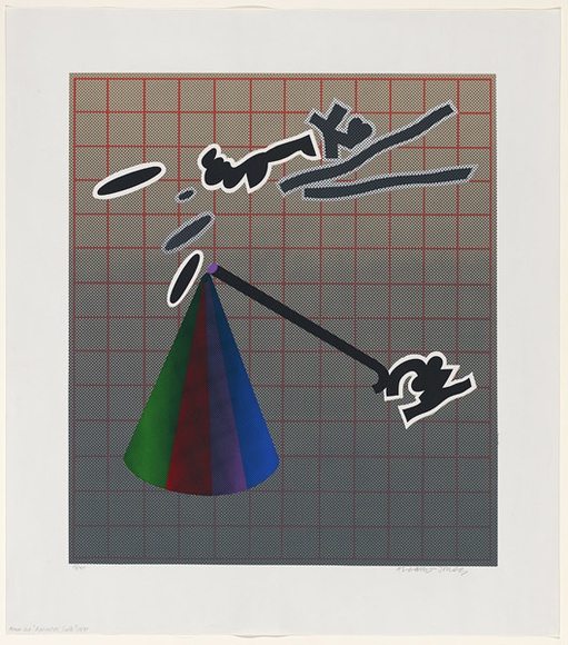 Artist: b'LEACH-JONES, Alun' | Title: b'Affinities' | Date: 1971 | Technique: b'screenprint, printed in colour, from multiple stencils' | Copyright: b'Courtesy of the artist'