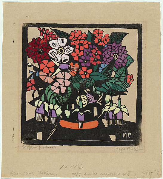 Fuchsia (1928) by Margaret Preston (1875–1963) · Australian Prints ...