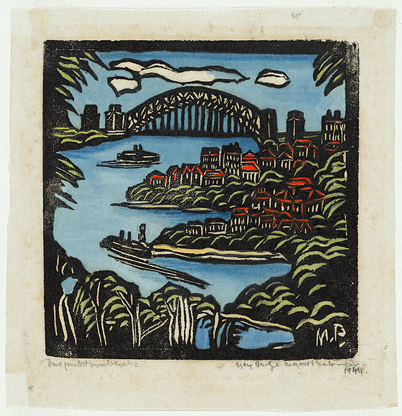 Sydney Bridge (1944) by Margaret Preston (18751963) · Australian